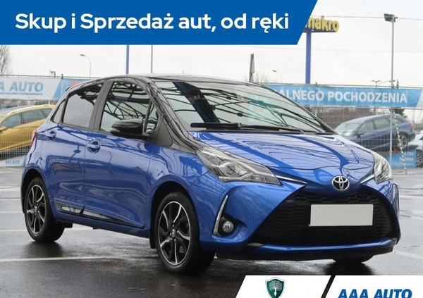 Toyota Yaris cena 60000 przebieg: 44767, rok produkcji 2017 z Biała Piska małe 92